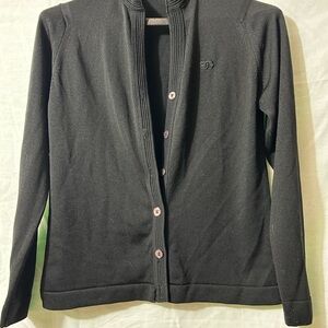 Vintage Givency Sport Vintage Black Cardigan size 34